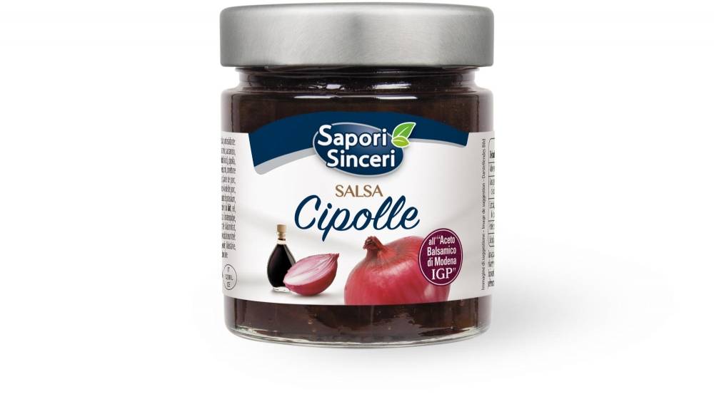 Sauce aux oignons et au vinaigre balsamique de Modène AOP.