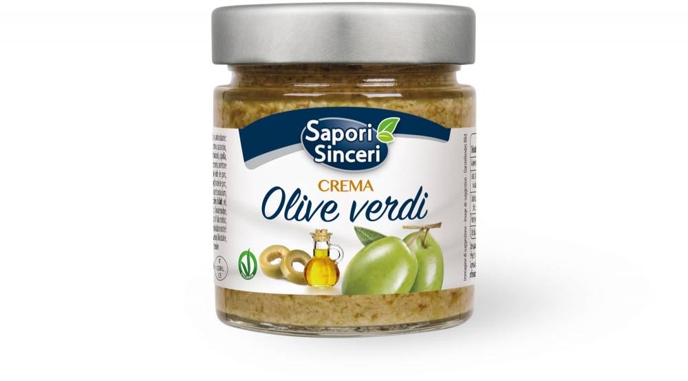 Crema de aceitunas verdes